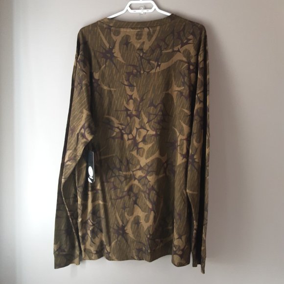 Volcom Punch Dagger Crew Long Sleeve Shirt Army New! Size XL - Picture 7 of 15